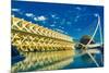 Hemispheric Buildings, City of Arts and Sciences, Valencia, Spain, Europe-Laura Grier-Mounted Premium Photographic Print