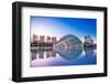 Hemispheric Buildings, City of Arts and Sciences, Valencia, Spain, Europe-Laura Grier-Framed Photographic Print