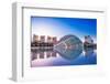 Hemispheric Buildings, City of Arts and Sciences, Valencia, Spain, Europe-Laura Grier-Framed Photographic Print