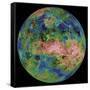 Hemispheric View of Venus-null-Framed Stretched Canvas