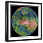 Hemispheric View of Venus-null-Framed Giclee Print