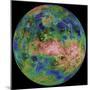 Hemispheric View of Venus-null-Mounted Giclee Print