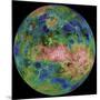 Hemispheric View of Venus-null-Mounted Giclee Print