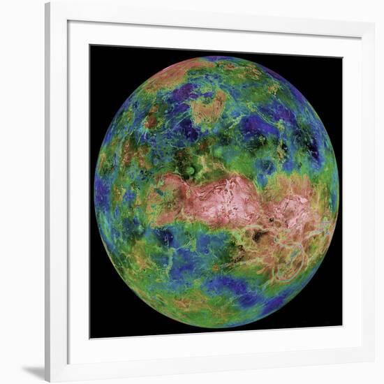 Hemispheric View of Venus-null-Framed Giclee Print