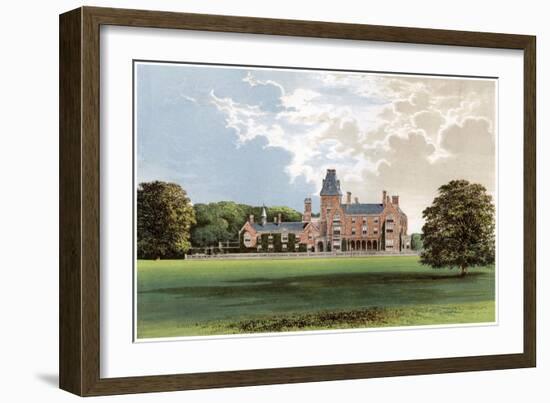 Hemsted Park, Near Staplehurst, Kent, Home of Viscount Cranbrook, C1880-Benjamin Fawcett-Framed Giclee Print