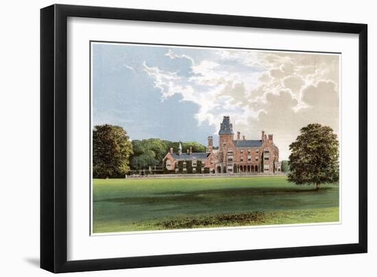 Hemsted Park, Near Staplehurst, Kent, Home of Viscount Cranbrook, C1880-Benjamin Fawcett-Framed Giclee Print