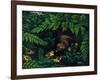 Hen and Chicks-Stan Galli-Framed Giclee Print