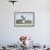 Hen Harrier Male in Flight Hunting, Hovering-null-Framed Photographic Print displayed on a wall