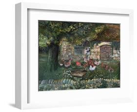 Hen House, 1988-Lisa Graa Jensen-Framed Giclee Print