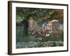 Hen House, 1988-Lisa Graa Jensen-Framed Giclee Print