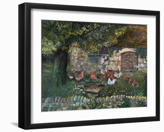 Hen House, 1988-Lisa Graa Jensen-Framed Giclee Print