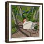 Hen in the Shade-Sophie Harding-Framed Giclee Print