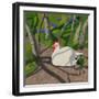 Hen in the Shade-Sophie Harding-Framed Giclee Print