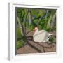 Hen in the Shade-Sophie Harding-Framed Giclee Print