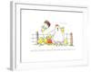 Hen Mom-Jennifer Zsolt-Framed Giclee Print