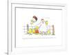 Hen Mom-Jennifer Zsolt-Framed Giclee Print