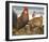 Hen, Rooster and Chicks-Battaglia-Framed Premium Giclee Print