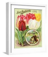 Henderson 1892 Tulips-null-Framed Art Print