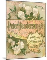 Henderson NY Garden Manual-null-Mounted Art Print