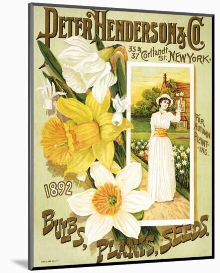 Henderson Seeds New York-null-Mounted Art Print