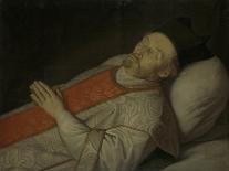 Johannes Puttkammer. Licentiate in Theology at the University of Utrecht, on His Deathbed-Hendrick Bloemaert-Art Print
