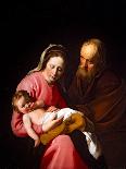 The Holy Family, 16Th Century (Canvas)-Hendrick Bloemaert-Giclee Print