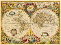 Nova Totius Terrarum Orbis Geographica ac Hydrographica Tabula, c1690-Hendrick Doncker-Premium Giclee Print