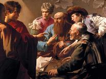 Democritus and Heraclitus by Hendrick Jansz Terbrugghen-Hendrick Jansz Terbrugghen-Giclee Print