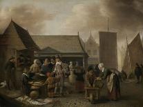 Fish Market-Hendrick Martensz Sorgh-Art Print