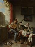 Lutenist-Hendrick Martensz Sorgh-Art Print