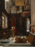 St. Jerome in His Study-Hendrick Steenwijk-Framed Stretched Canvas