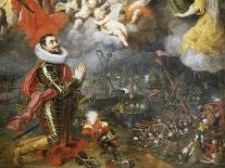Don Alvaro De Bazan Giving Thanks after Victory over Turks in 1580-Hendrick Van Balen-Giclee Print