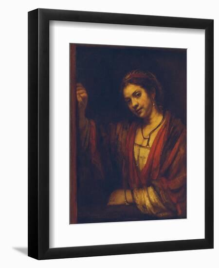 Hendrickje Stoffels, about 1659-Rembrandt van Rijn-Framed Giclee Print