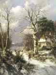 Christmas Eve-Hendrik Barend Koekkoek-Framed Giclee Print