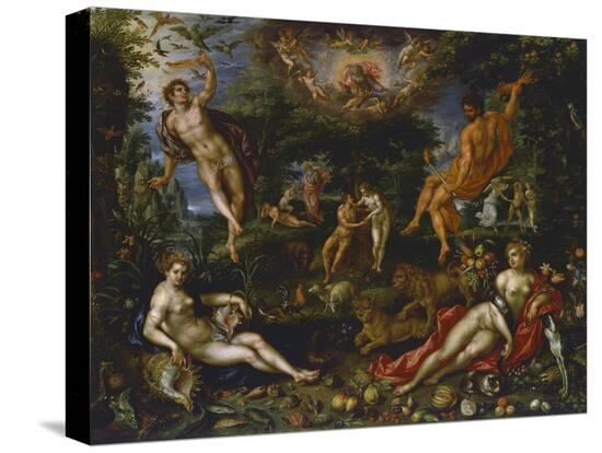 Stretched Canvas Print, , large