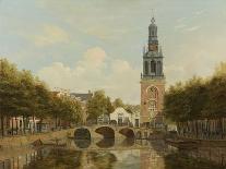The Torensluis and the Jan Roodenpoortstoren in Amsterdam, by Hendrik Gerrit Ten Cate, 1829-Hendrik Gerrit ten Cate-Laminated Art Print