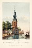 Vue D'Amsterdam No.32. De Mont Albans-Toren. La Tour Dite Mont-Alban, 1825-Hendrik Gerrit ten Cate-Mounted Giclee Print