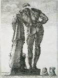 The Farnese Hercules, A Statue of Hercules with the Inscription Hercules Victor, c.1592-Hendrik Goltius-Giclee Print