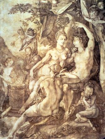 Bacchus, Venus and Ceres, circa 1606