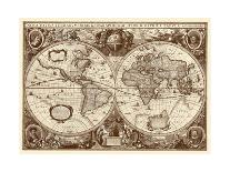 Nova Totius Terrarum Orbis Geographica ac Hydrographica Tabula, c1641-Hendrik Hondius-Premium Giclee Print