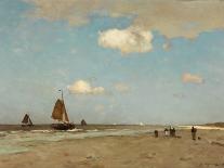 Trekvliet, 1870-Hendrik Johannes Weissenbruch-Stretched Canvas