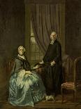 Portrait of Petrus Bliek, Remonstrant Minister in Amsterdam, with His Wife Cornelia Drost-Hendrik Pothoven-Art Print