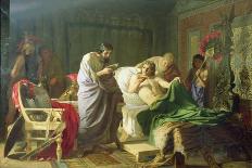 Confidence of Alexander the Great into His Physician Philippos, 1870-Hendrik Siemiradzki-Giclee Print