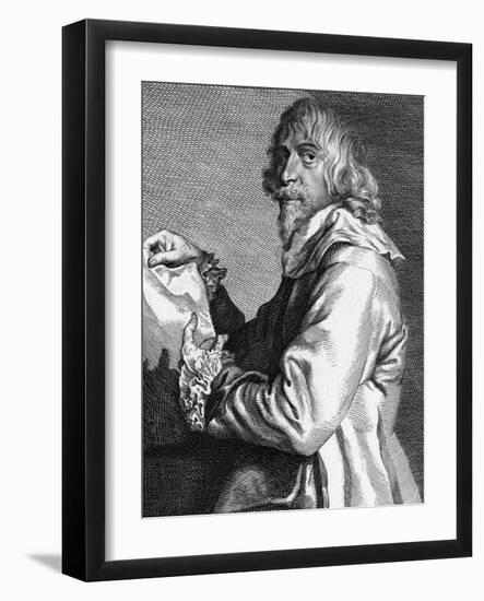 Hendrik Van Steenwyck-Antony van Dijk-Framed Art Print