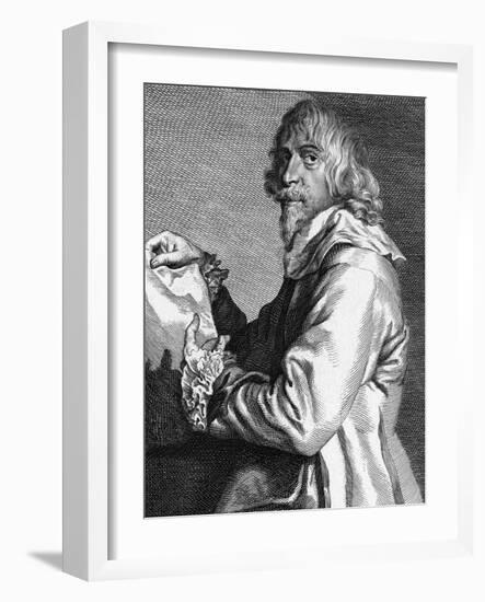 Hendrik Van Steenwyck-Antony van Dijk-Framed Art Print