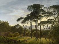 Italian Landscape with Umbrella Pines, 1807-Hendrik Voogd-Stretched Canvas