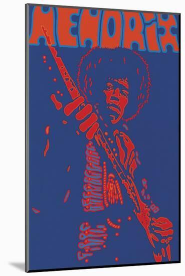 Hendrix-Peter Marsh-Mounted Giclee Print