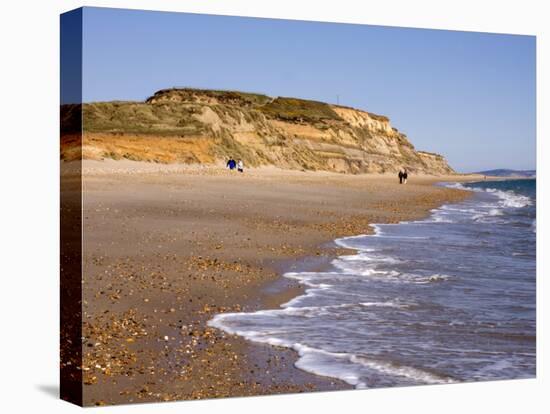 Hengistbury Head and Beach, Dorset, England, United Kingdom, Europe-Rainford Roy-Stretched Canvas