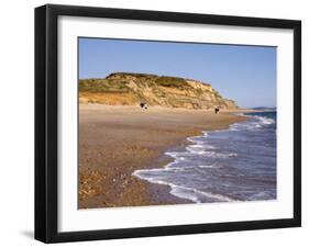 Hengistbury Head and Beach, Dorset, England, United Kingdom, Europe-Rainford Roy-Framed Photographic Print