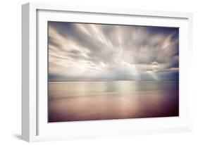 Hengistbury Head Rays I-Andy Bell-Framed Photographic Print